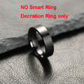 2025 Smart Ring with Display Screen and Touch, Wireless Charging Case,Health Manager, 5ATM Waterproof For Men Women R12 R13 Ring