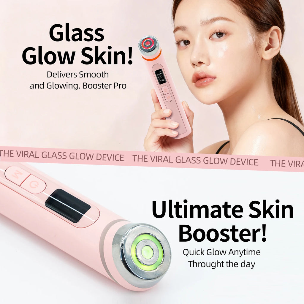 Multi functional four-color beauty device, with 4 Modes  Enhanced Absorption, Radiance, Elasticity, Facial Contouring,with 4 Mod